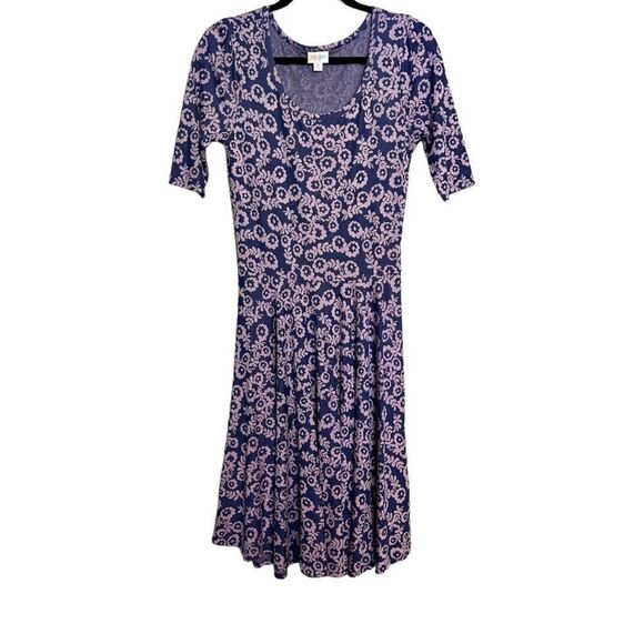 LulaRoe Purple Dress Medium - Picture 1 of 3